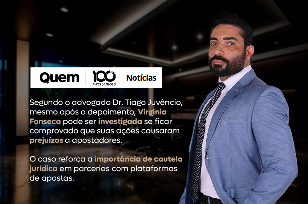 O que pode acontecer com Virginia Fonseca após depoimento na CPI das Bets? Especialista explica O que pode acontecer com Virginia Fonseca após depoimento na CPI das Bets? Especialista explica